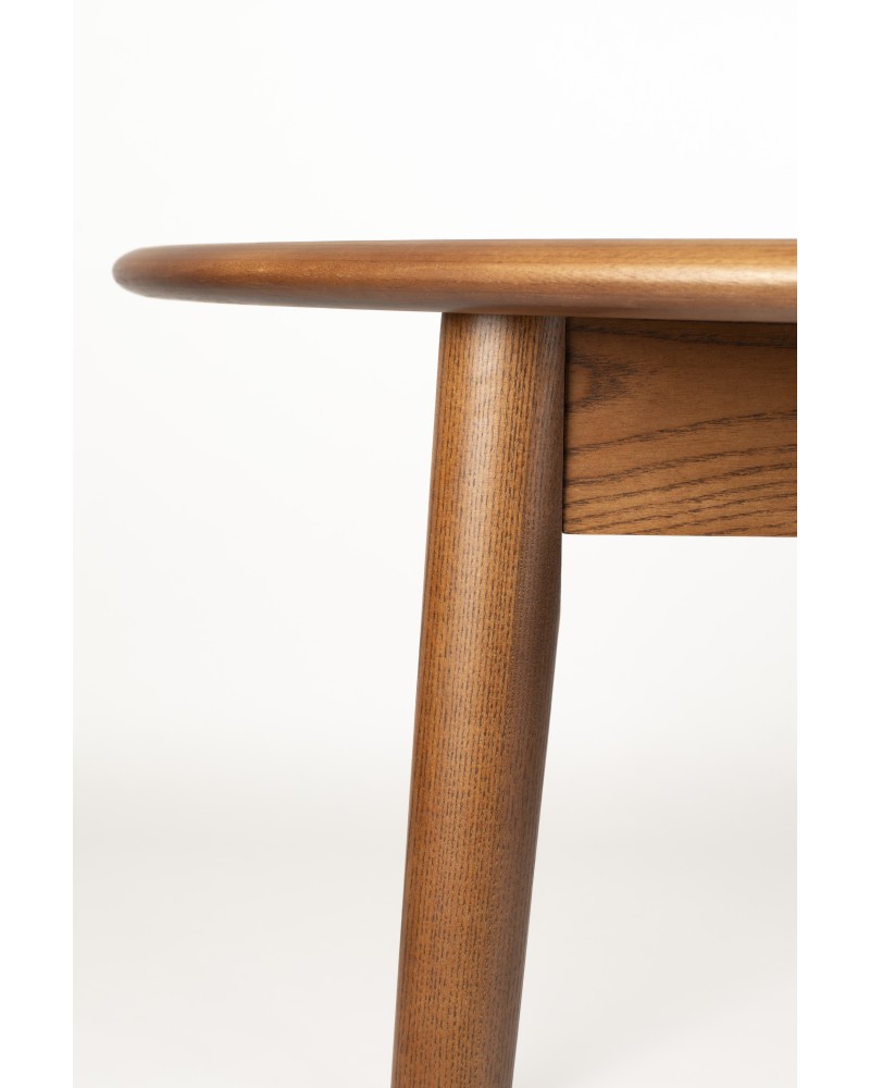 Table Twist Round Walnut
