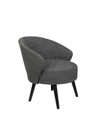 DU - LOUNGE CHAIR WALDO ANTHRACITE