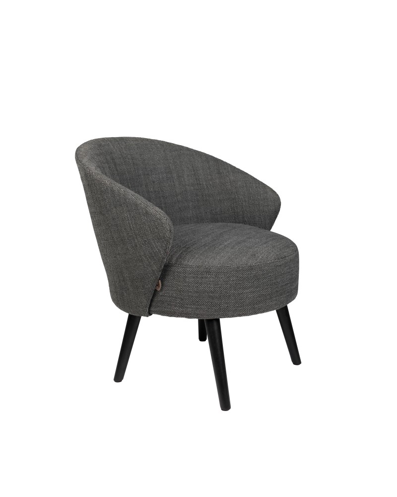 DU - LOUNGE CHAIR WALDO ANTHRACITE