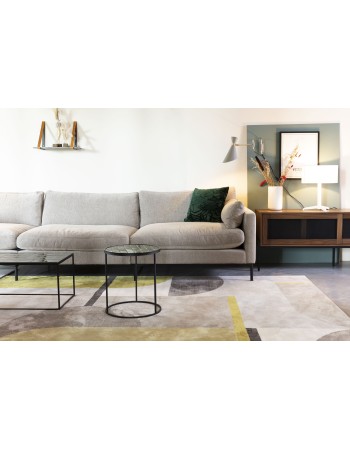 Side Table Glazed Green