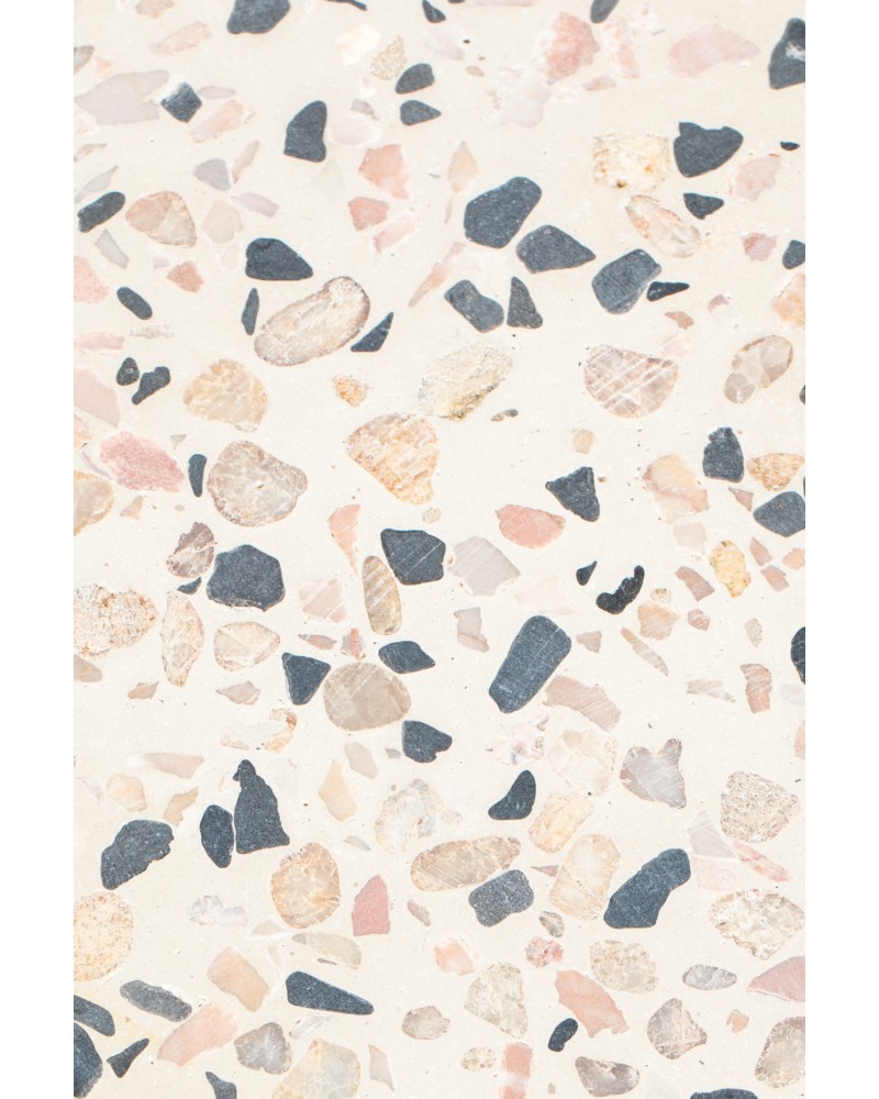 Side Table Rosalina Terrazzo White