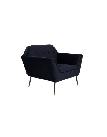 DU - LOUNGE CHAIR KATE DEEP BLUE