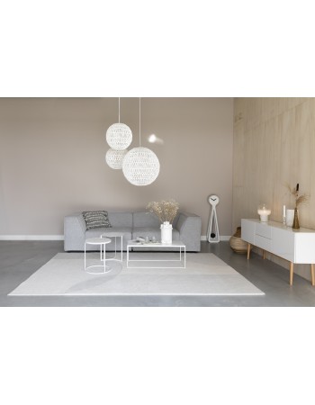Side Table Glazed White