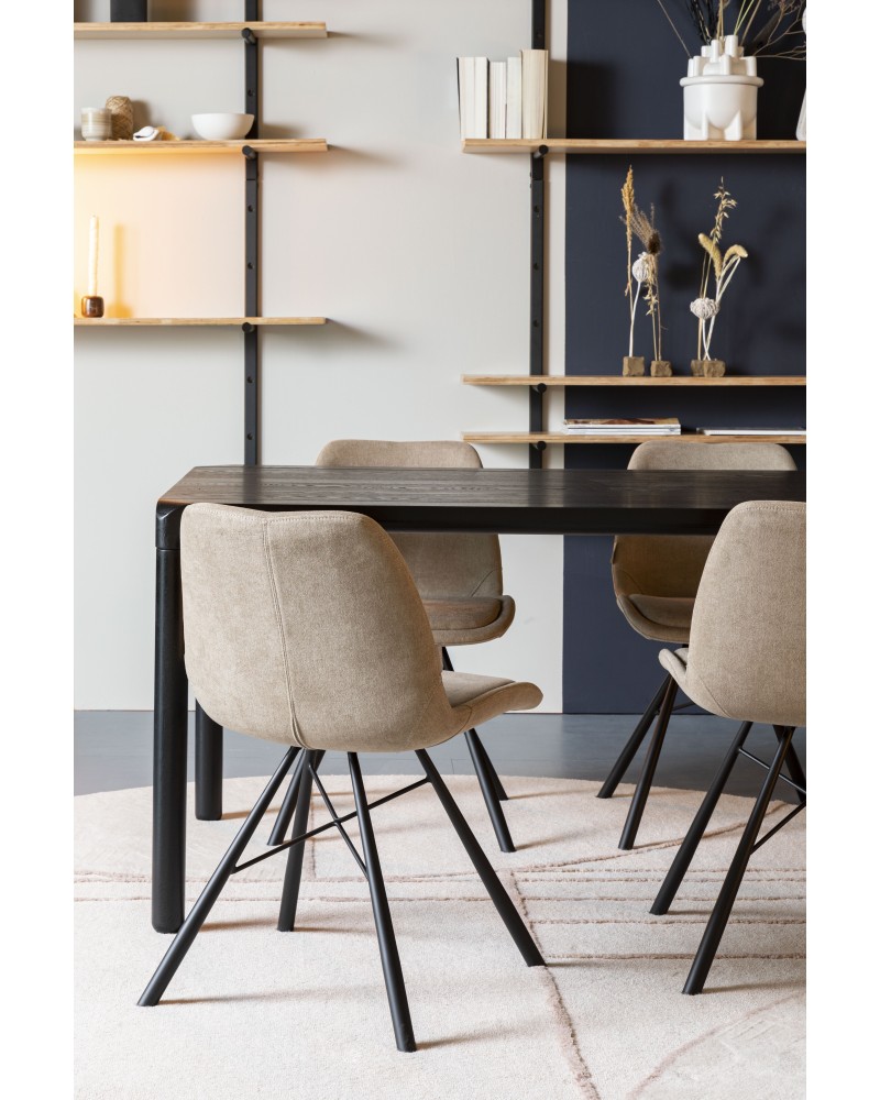 Table Storm 220x90 Black