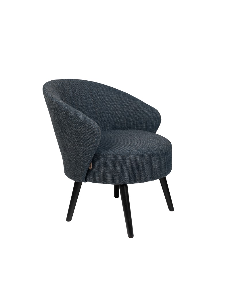 DU - LOUNGE CHAIR WALDO BLUE