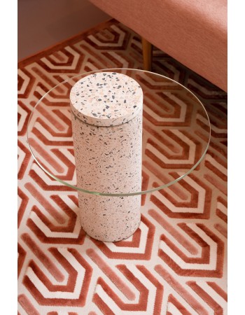 Side Table Rosalina Terrazzo Pink