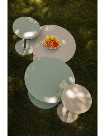 Side Table Snow Brown Rice