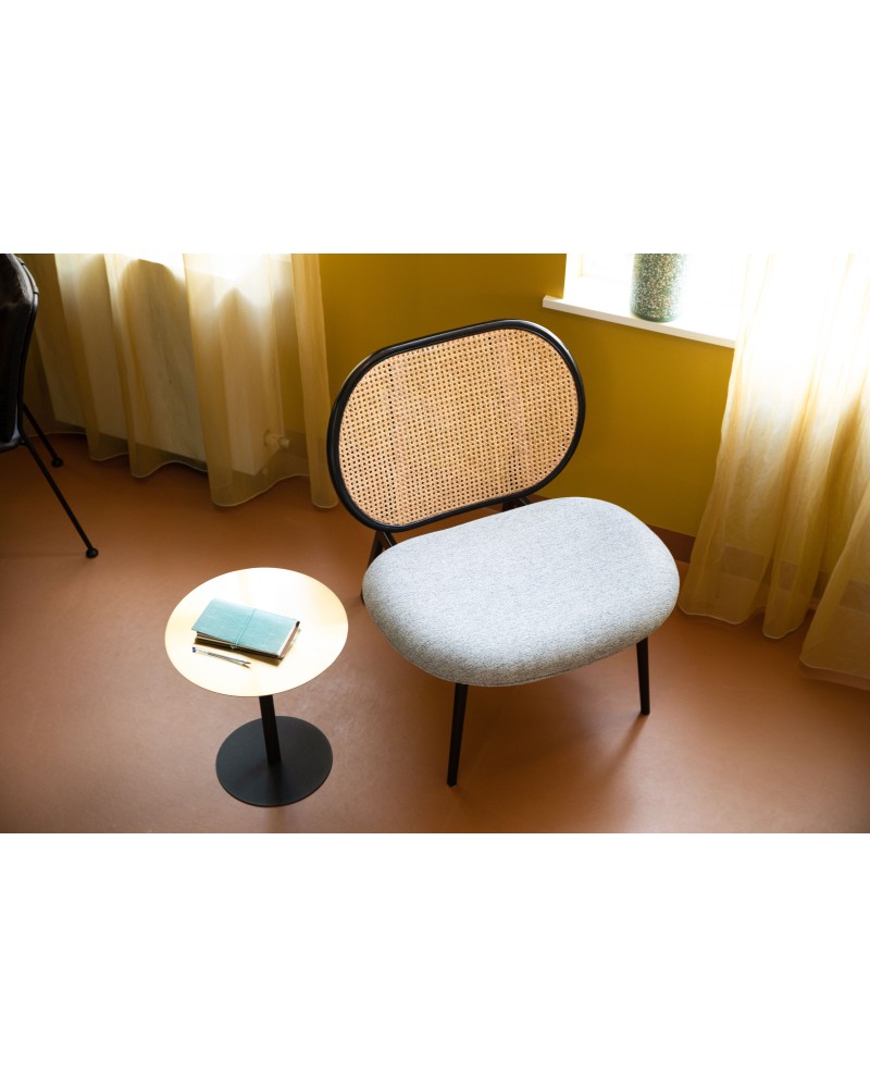 Side Table Snow Brushed Brass