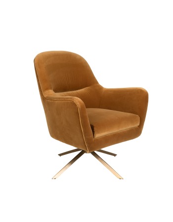DU - LOUNGE CHAIR ROBUSTO WHISKEY FR