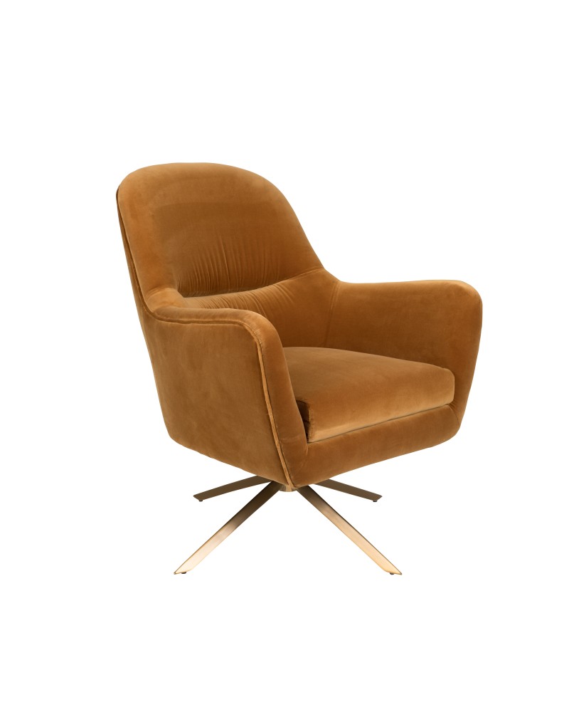 DU - LOUNGE CHAIR ROBUSTO WHISKEY FR