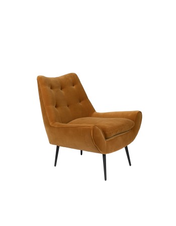 DU - LOUNGE CHAIR GLODIS WHISKEY
