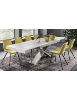 TARGET POINT - DINING TABLE ASTERION 160/240χ90cm - CASTORO BEAVER 1724