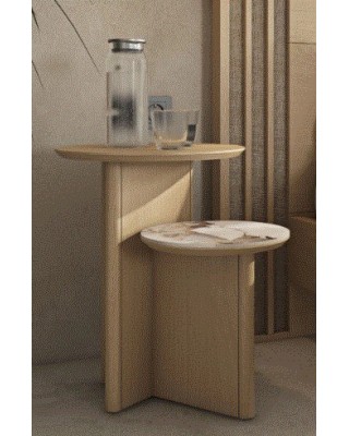 LETTO - SIDE TABLE CLIFF CERAMIC