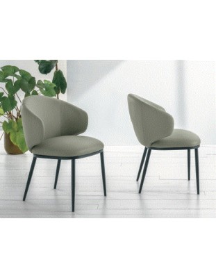TARGET POINT - CHAIR CANDY SEAT STONE/ FRAME BLACK