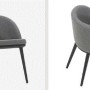 ANESIS - CHAIR A79 OLINA RONIN E37/01-MELIO WOOD (1.8M)