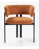 NATUREDESIGN- ARMCHAIR BAY METAL FLUFFY F08