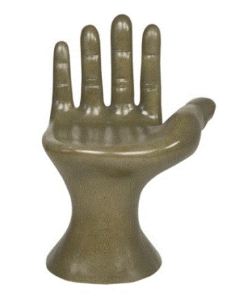 VERSM - LOUNGE CHAIR HAND MOSS