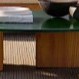 ATM - COFFEE TABLE MATERIA IN TEAK/ LAVIC STONE TOP