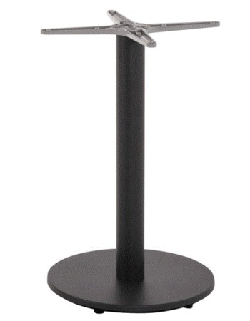BB - TABLE BASE ROUND 48X48X73CM CROSS 