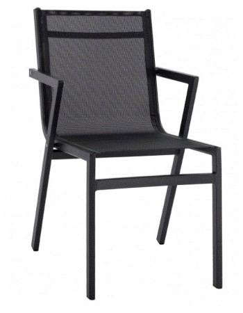 BB - ARMCHAIR FB95699.01 GREY/BLACK