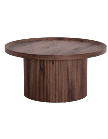 BB - COFFEE TABLE MARGON MDF DARK WOOD 80X40.5CM