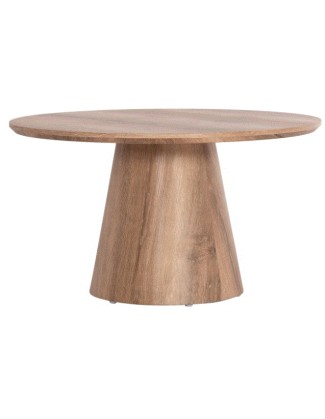 BB - COFFEE TABLE KARAN MDF NATURAL WOOD 80X45.5CM