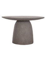 BB - DINING TABLE SEPPO FIBER CEMENT GREY 119.5X75.5CM
