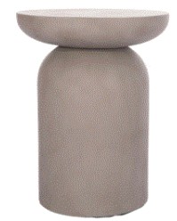BB - SIDE TABLE ANNA FIBER CEMENT GREY 60X76HCM