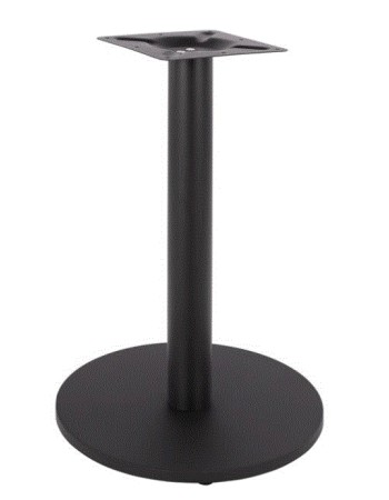 BB - BASE METALLIC BLACK MATTE 45X72 WITH ADJUSTERS HM419.11