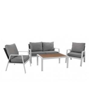 BB  - SOFA SET VOLDER  WHITE/GREY 