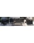 BB  - SOFA SET POLARIS GREY ALUMINIUM - ROPE