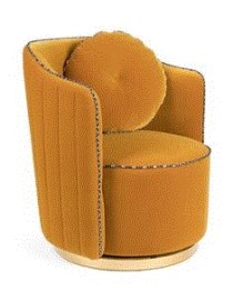 SASSY GRANNY Lounge Chair | Ochre