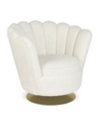 MOTHER OF SHELLS TEDDY Lounge Chair | Natural