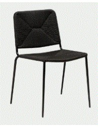STILETTO Chair | Black Paper Cord