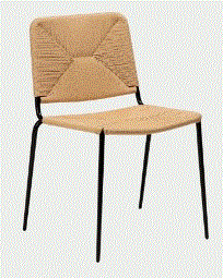 STILETTO Chair | Natural Paper Cord