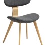 BUCKLE Chair | Pebble Grey Boucle, White Washed Oak legs