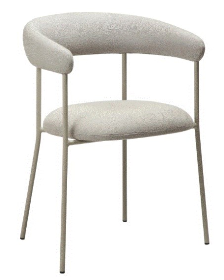 PLENTI Armchair | Cashmere Boucle, Cashmere legs