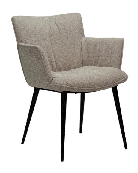 JOIN Armchair | Desert Sand, Black legs