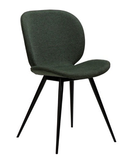 CLOUD Chair | Green, Black legs