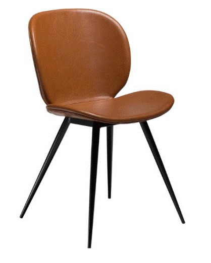 CLOUD Chair | Vint.Light Brown, Black legs