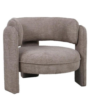 LIB - ARMCHAIR GARDA  FABRIC BEIGE