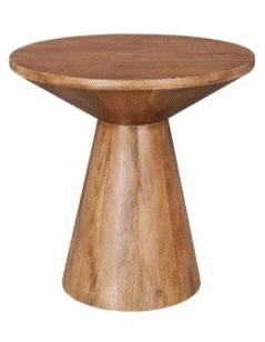LIB-SIDE TABLE FALSO WOOD MANGO NATURAL 60X60X60