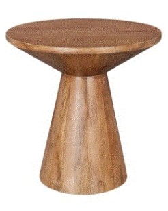 LIB-SIDE TABLE FALSO WOOD MANGO NATURAL 60X60X60