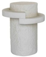 LIB- SIDE TABLE RIVER BEIGE 45.5X45.5X55CM