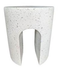 LIB- SIDE TABLE NEST TERRAZZO 37X35X46CM