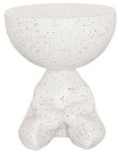LIB- SIDE TABLE BEAR TERRAZZO 38X38X43CM