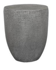 LIB- SIDE TABLE AFRICA GREY 36X36X45CM