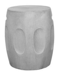 LIB- SIDE TABLE AFRICA GREY 38X38X46.5CM