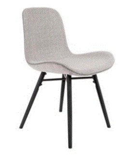 WH- CHAIR LESTER LIGHT GREY