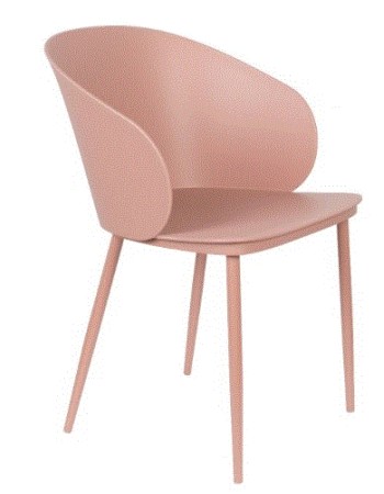 WH - CHAIR GIGI ALL PINK